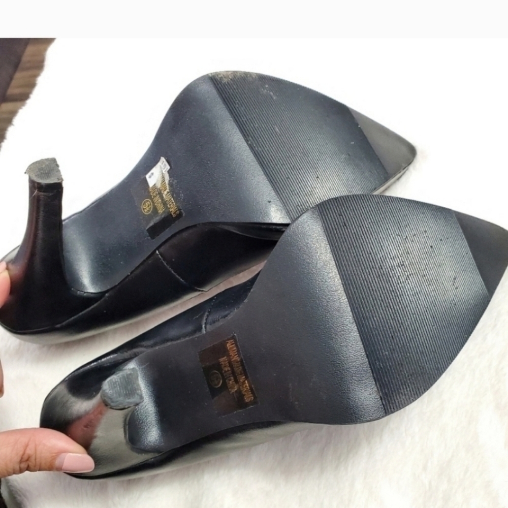 MARY JANE style Black Stilletos Leather - Picture 4 of 5